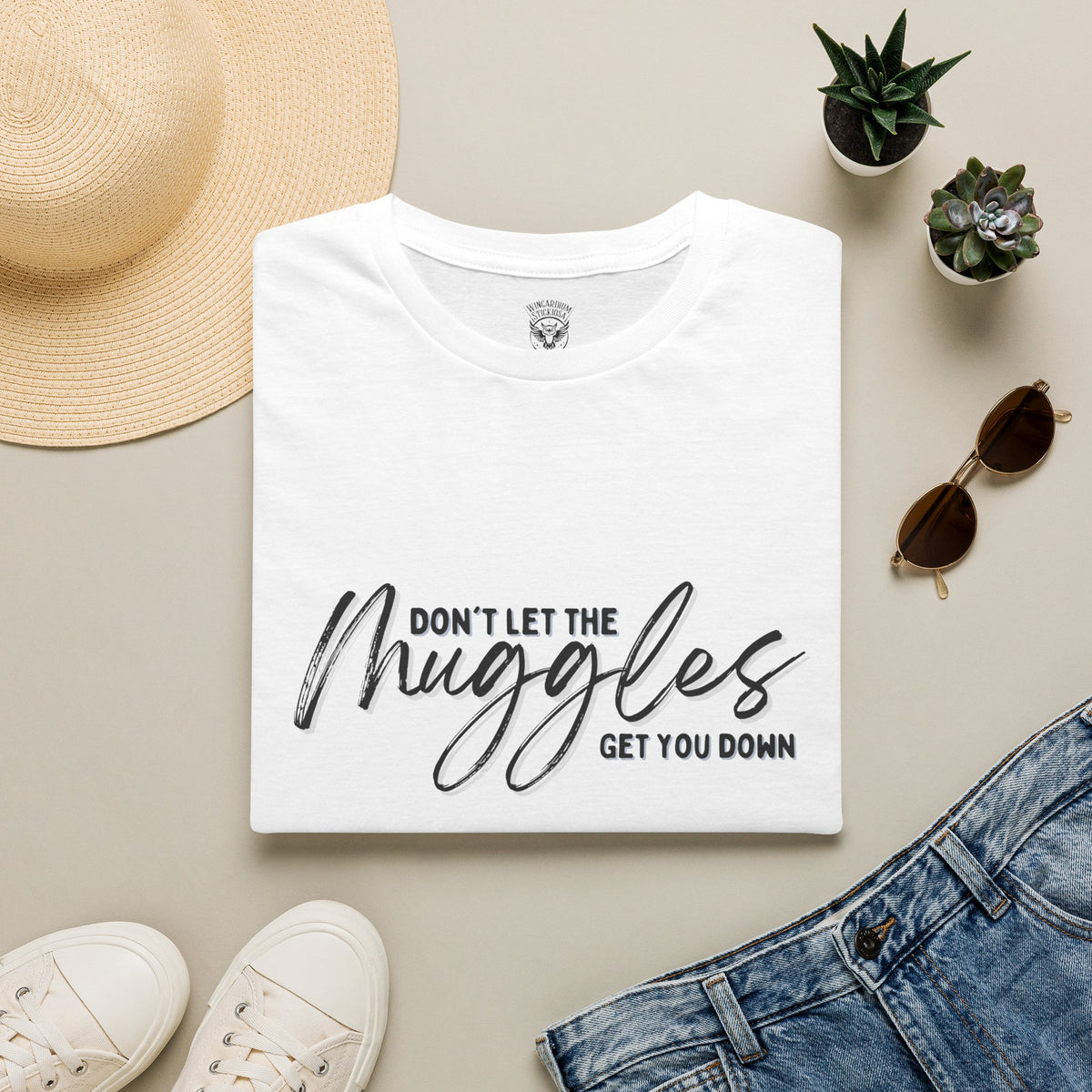 Don’t Let the Muggles Get You Down - Harry Potter Quote - Unisex Extra Soft T-Shirt