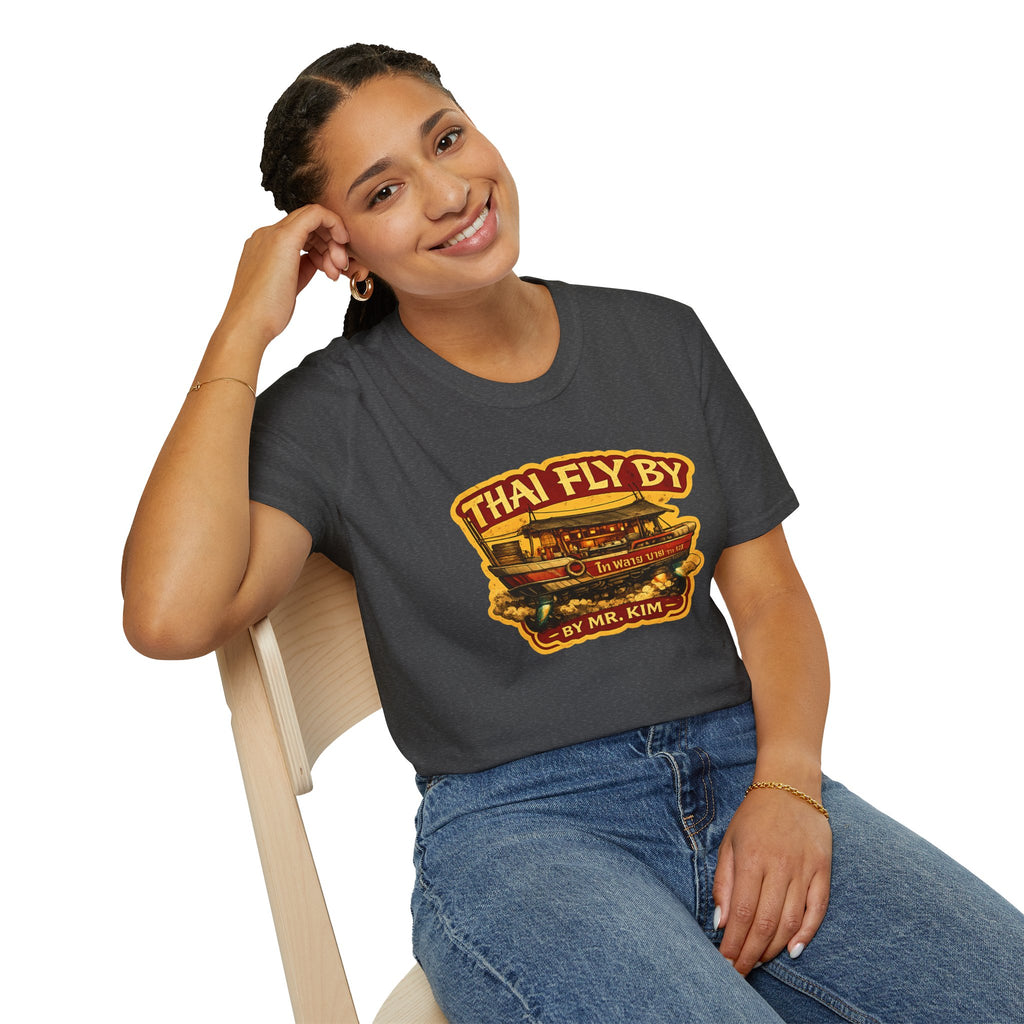 Thai Fly By Mr. Kim Unisex Ultra Soft T‑Shirt