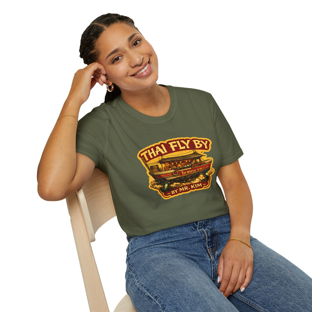 Thai Fly By Mr. Kim Unisex Ultra Soft T‑Shirt