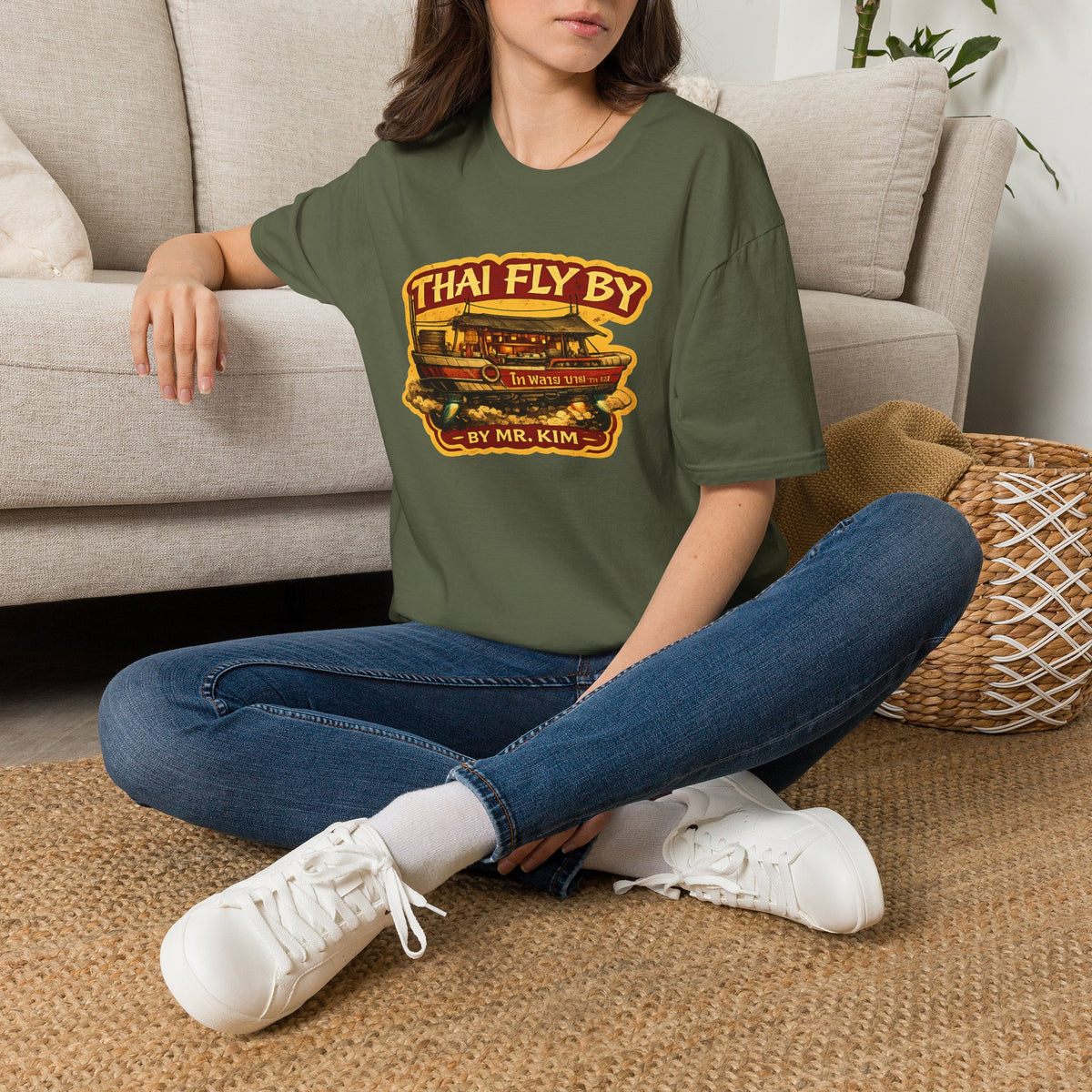 Thai Fly By Mr. Kim Unisex Ultra Soft T‑Shirt