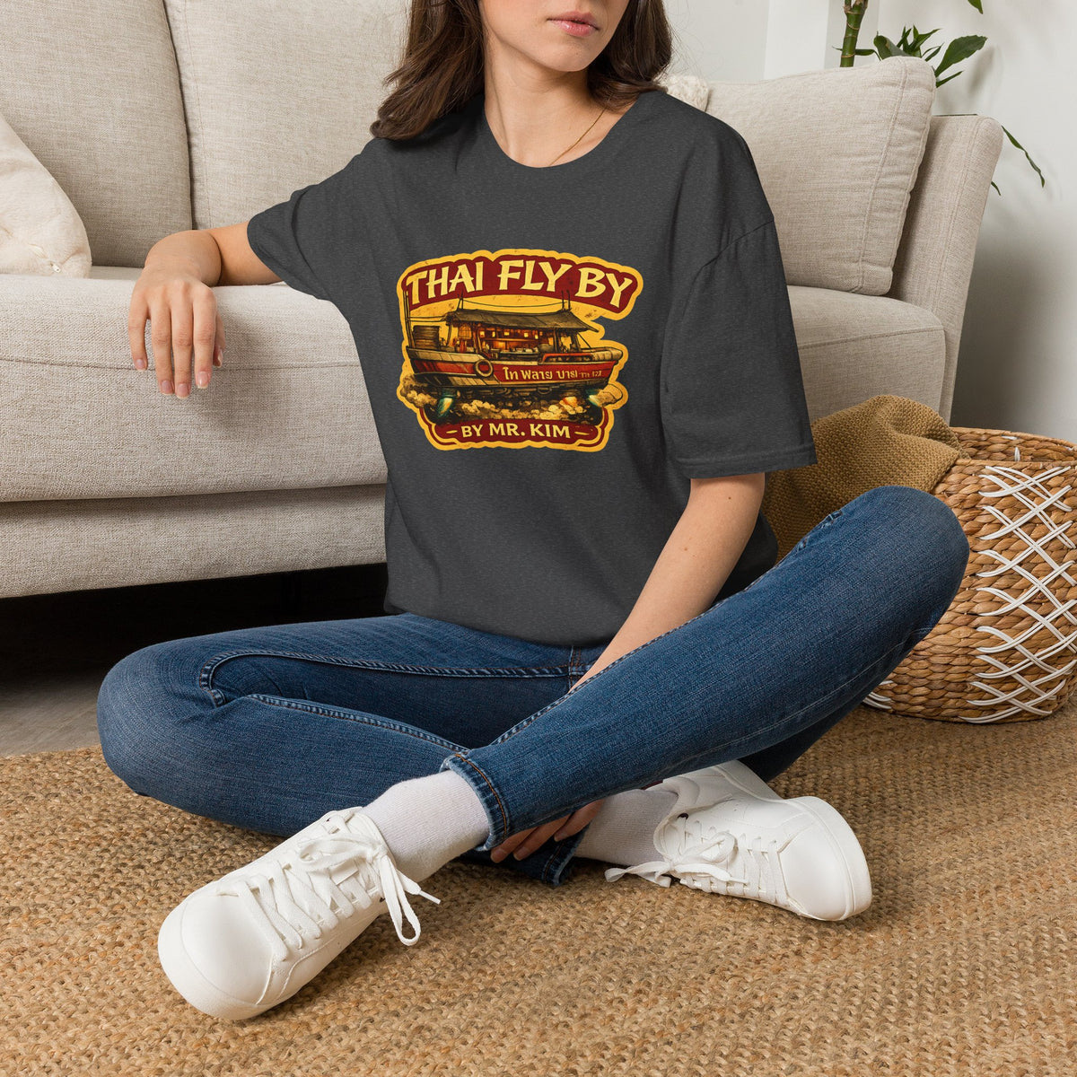 Thai Fly By Mr. Kim Unisex Ultra Soft T‑Shirt
