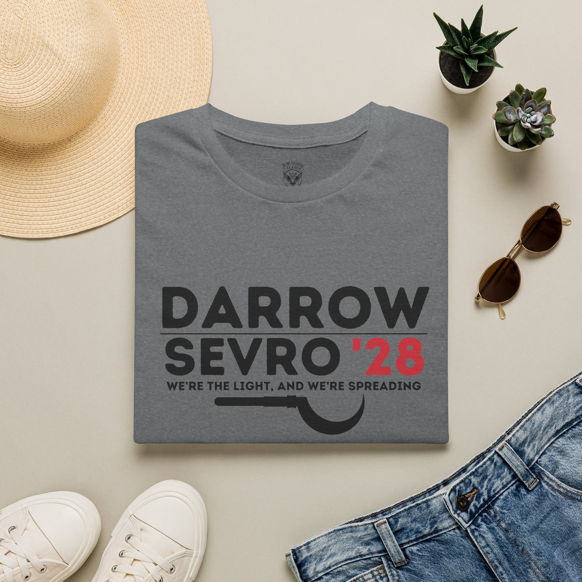 Darrow & Sevro '28 Unisex Ultra Comfy T-Shirt - 2028 Presidential Campaign
