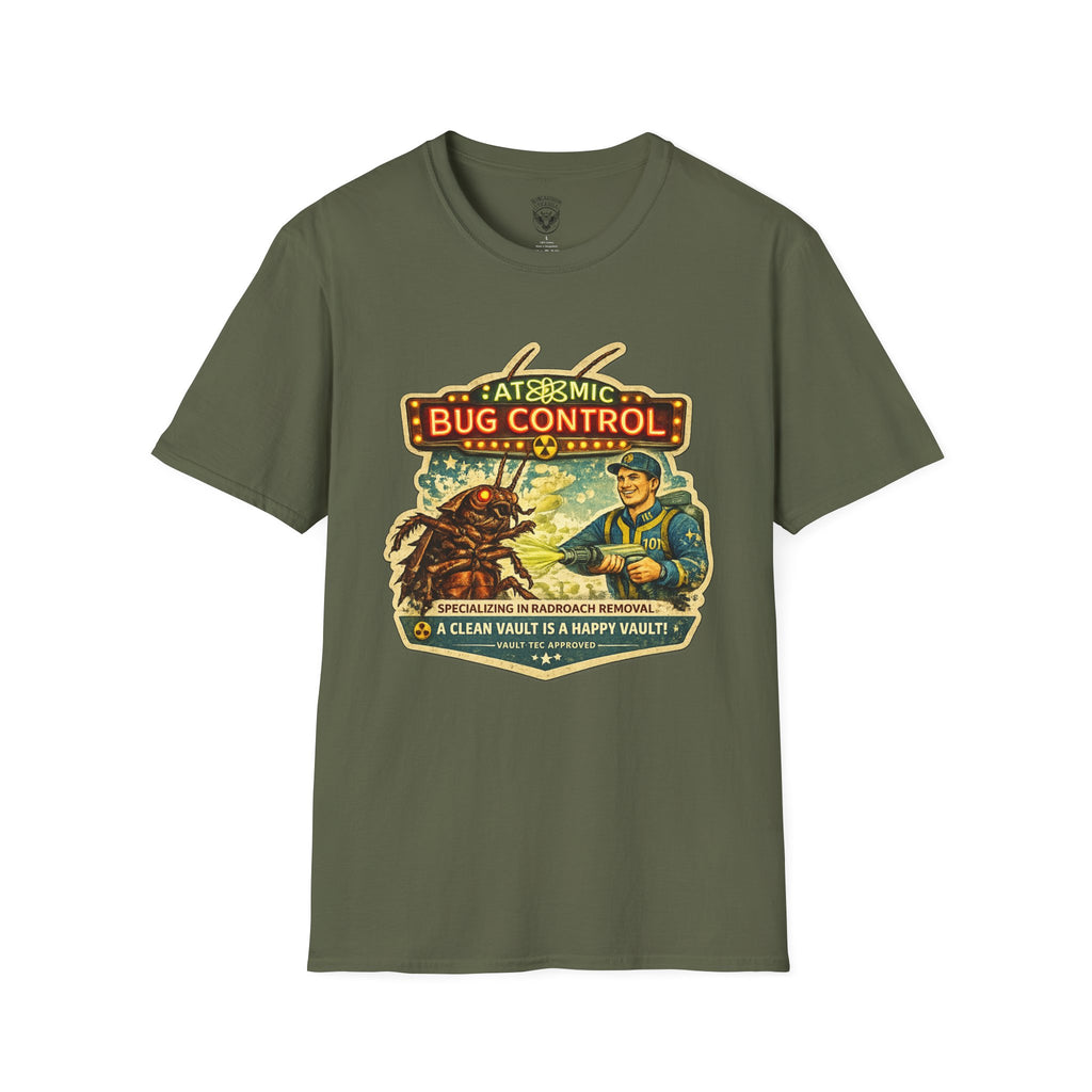 Atomic Pest Control Radroach Removal - Vintage Unisex Extra Soft Shirt