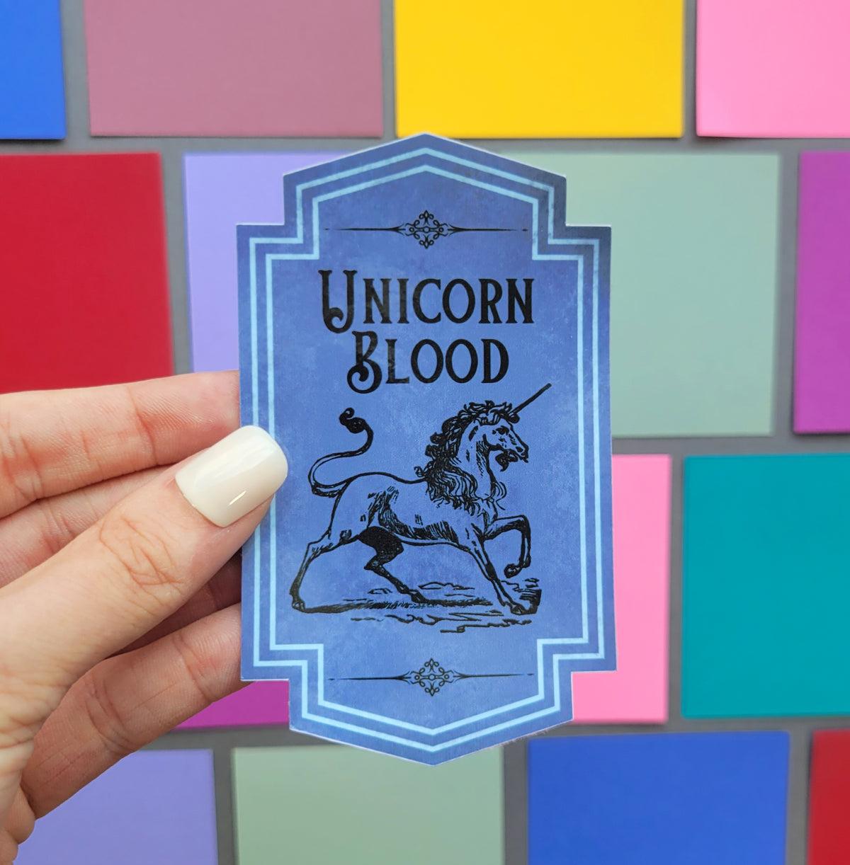 Unicorn Blood Potion Label