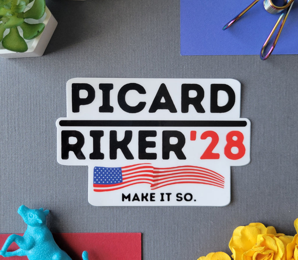 Picard & Ryker for President 2028 - Make It So