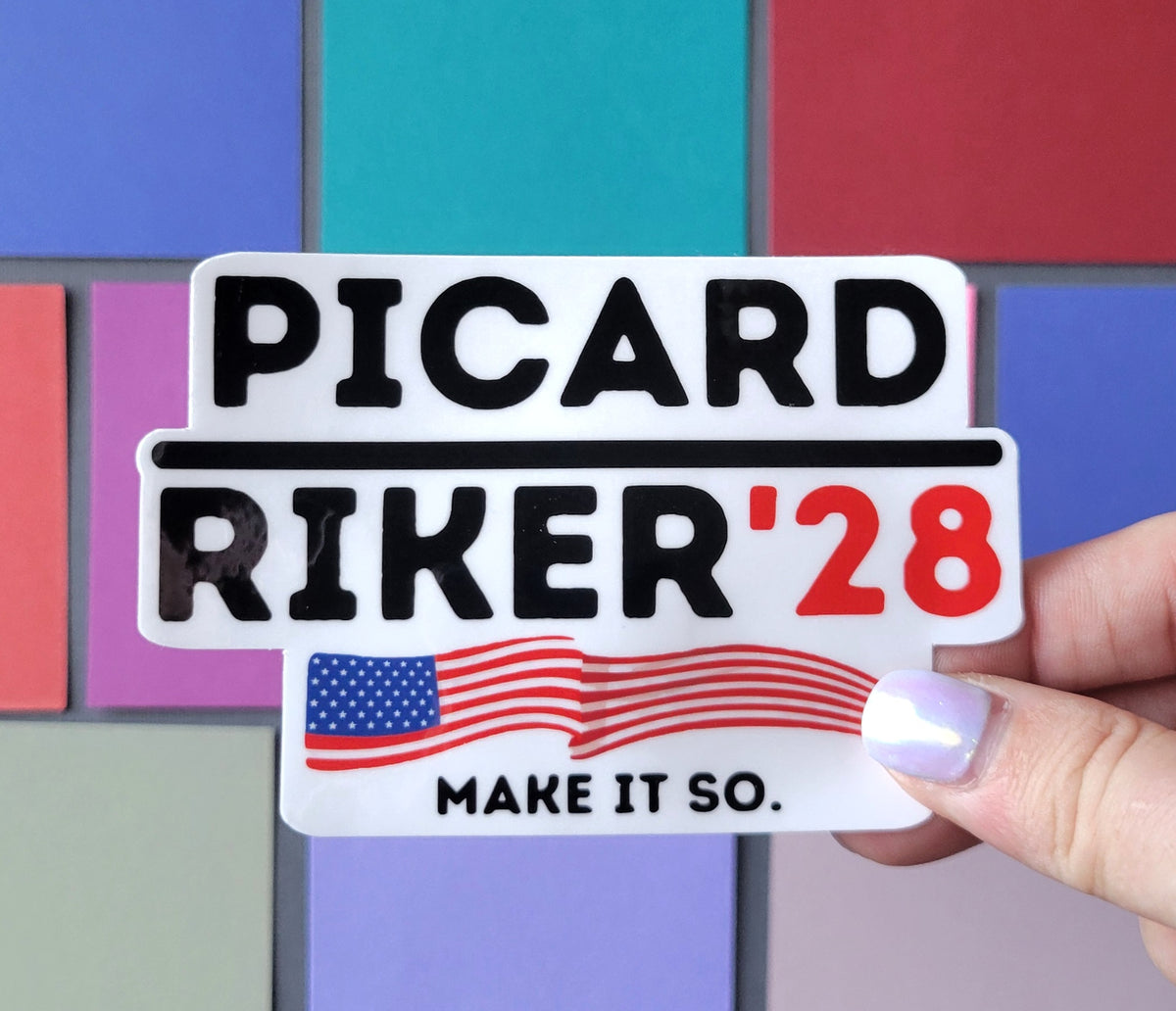 Picard & Ryker for President 2028 - Make It So