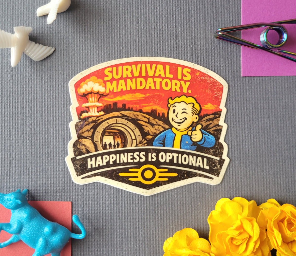 Survival Is Mandatory, Happiness is Optional