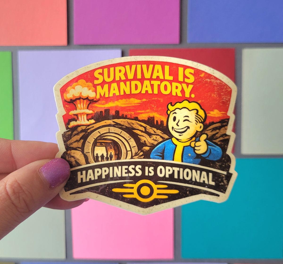 Survival Is Mandatory, Happiness is Optional