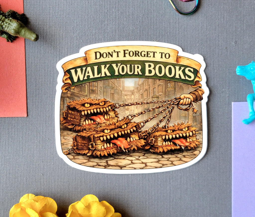 Don’t Forget to Walk Your Books