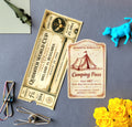 Quidditch World Cup Ticket & Camping Pass Sticker Set -  Prop Replica