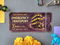 Knight Bus Ticket Sticker - Prop Replica