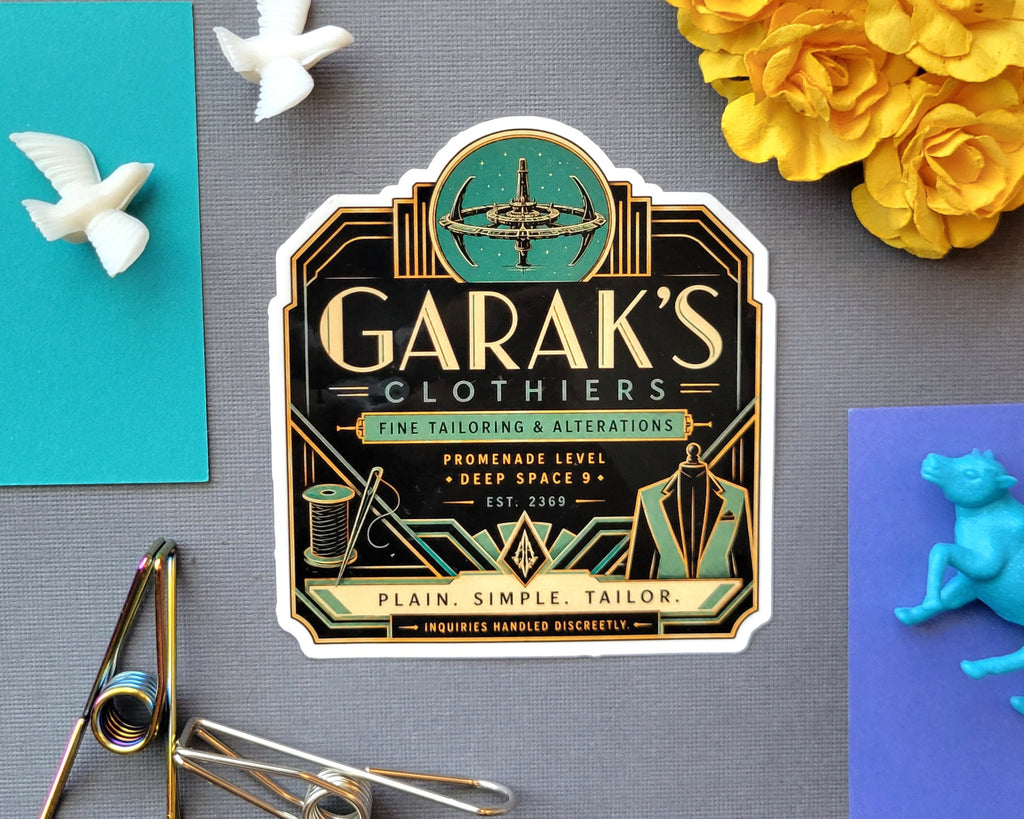 Garak's Clothiers - Plain. Simple. Tailor.