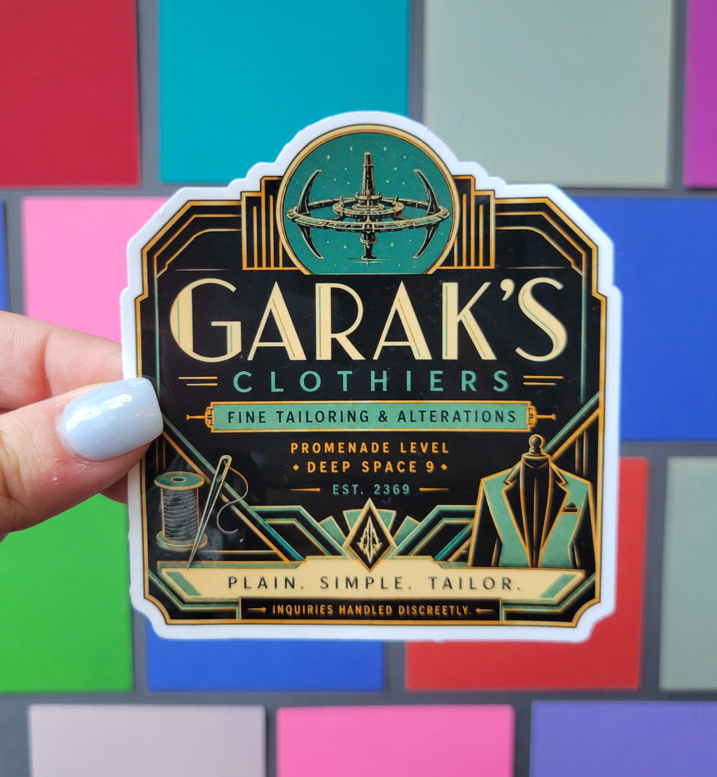 Garak's Clothiers - Plain. Simple. Tailor.