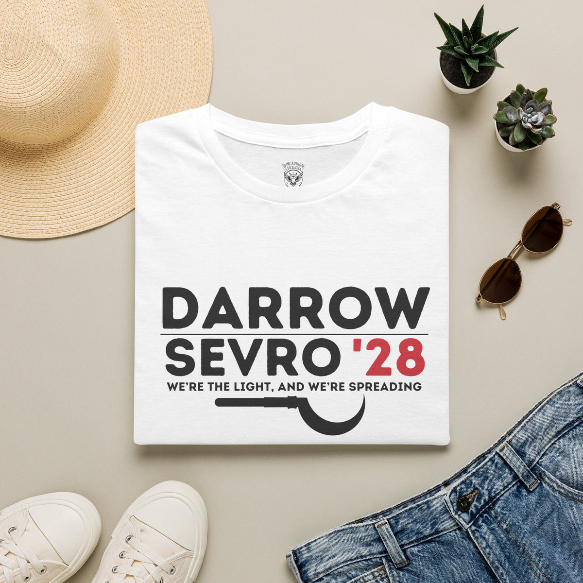 Darrow & Sevro '28 Unisex Ultra Comfy T-Shirt - 2028 Presidential Campaign