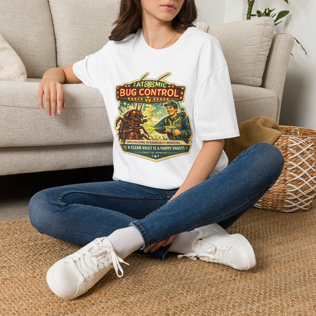 Atomic Pest Control Radroach Removal - Vintage Unisex Extra Soft Shirt