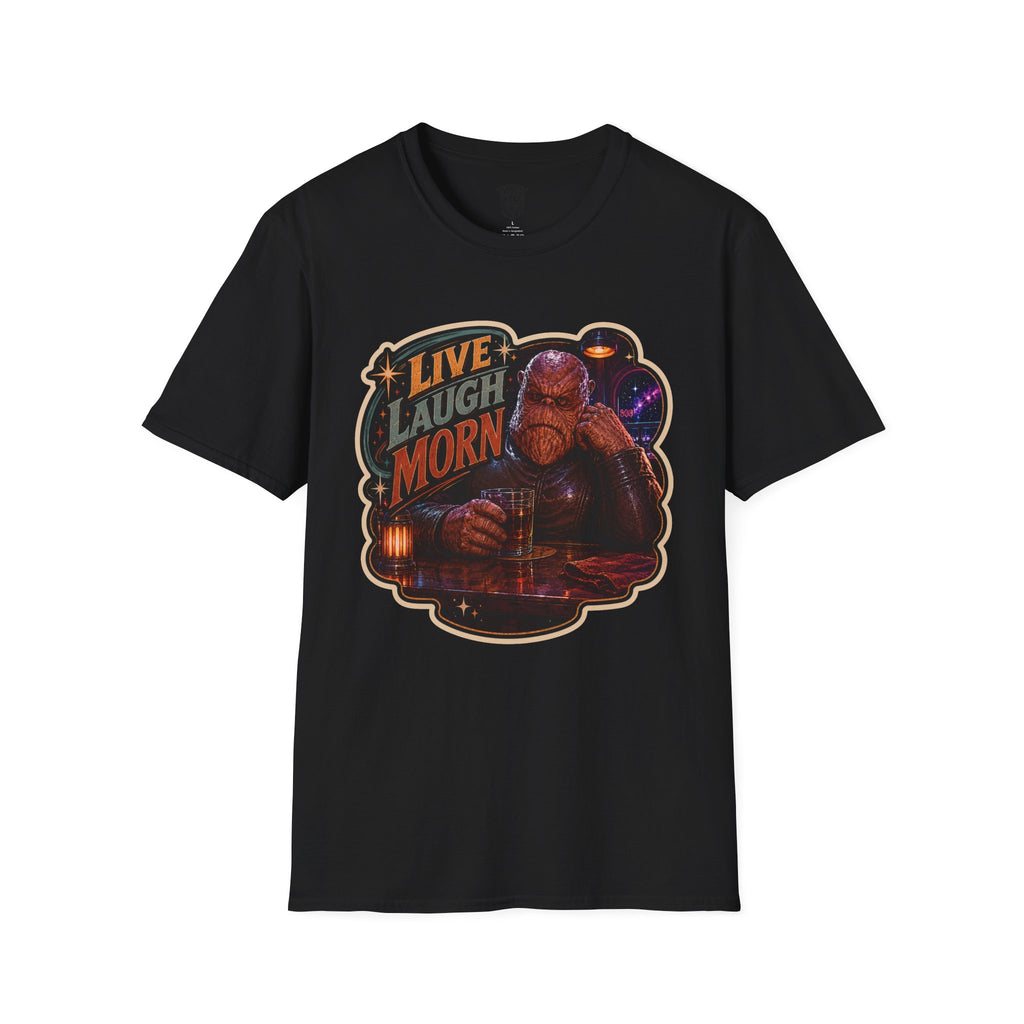 Live Laugh Morn - DS9 Unisex Extra Soft Graphic T-Shirt