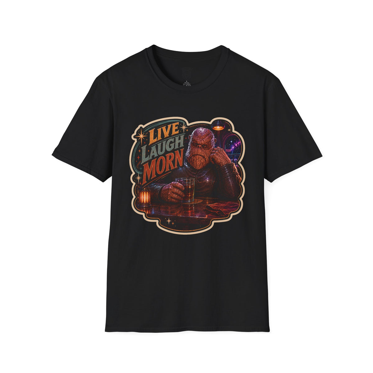 Live Laugh Morn - DS9 Unisex Extra Soft Graphic T-Shirt