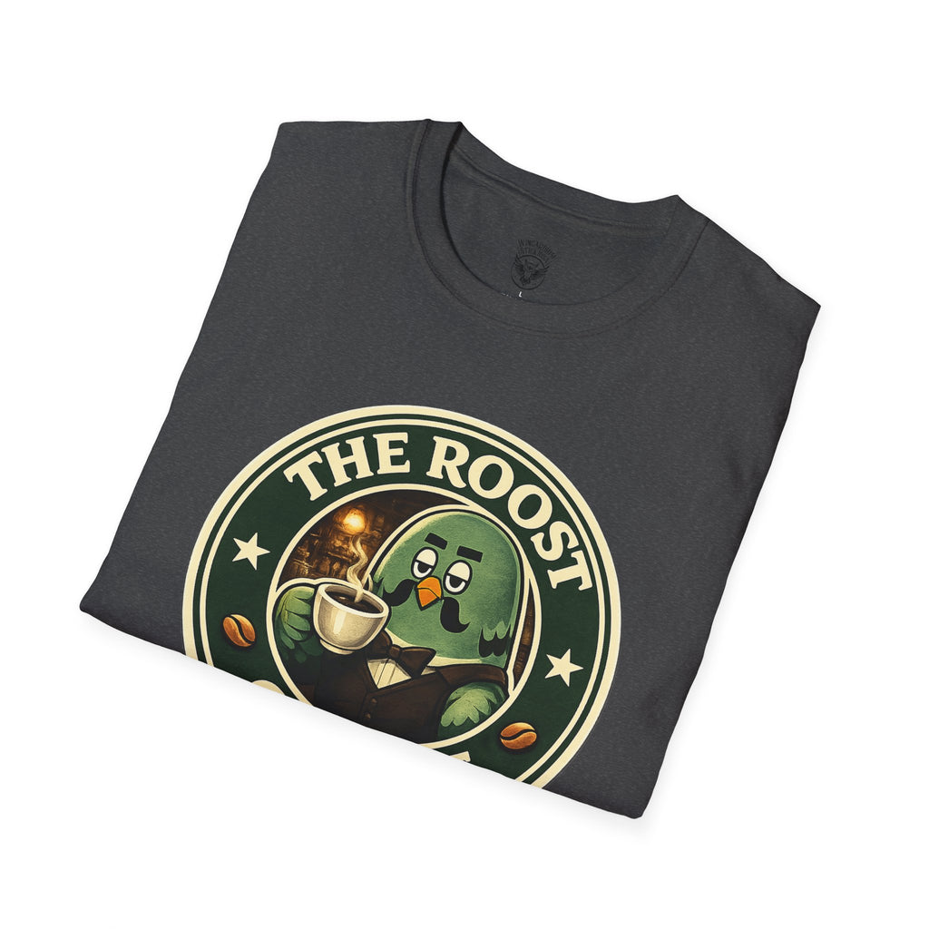 The Roost Coffee – Brewster Café Comfy Unisex Graphic T-Shirt