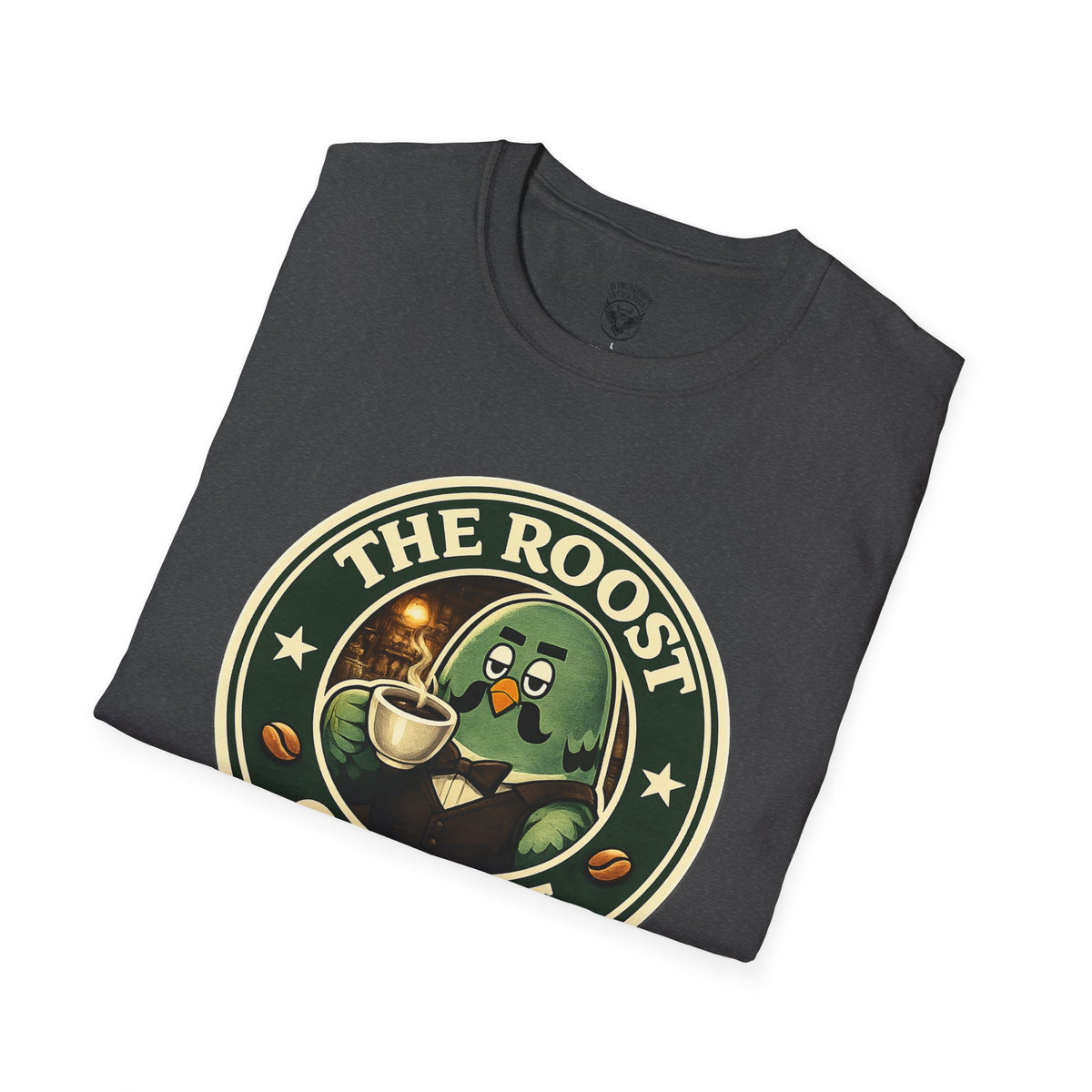 The Roost Coffee – Brewster Café Comfy Unisex Graphic T-Shirt