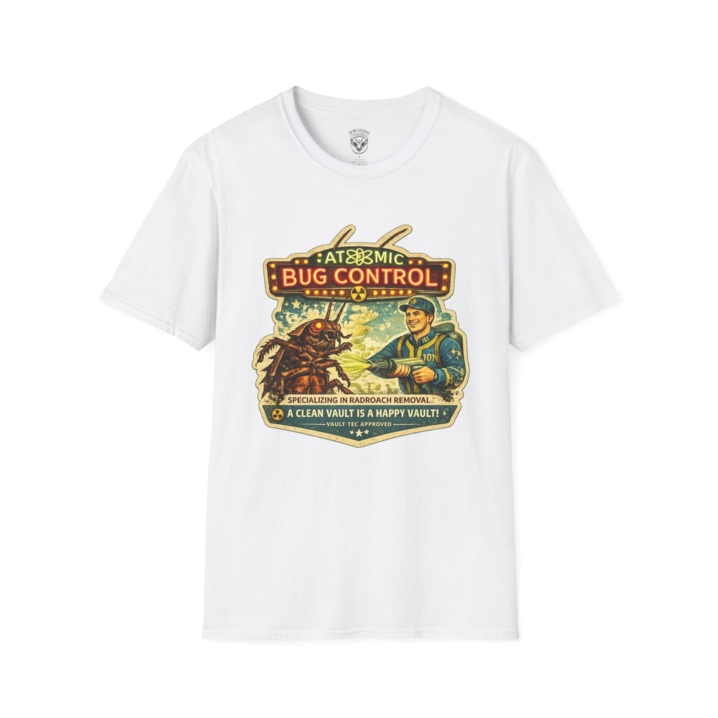 Atomic Pest Control Radroach Removal - Vintage Unisex Extra Soft Shirt
