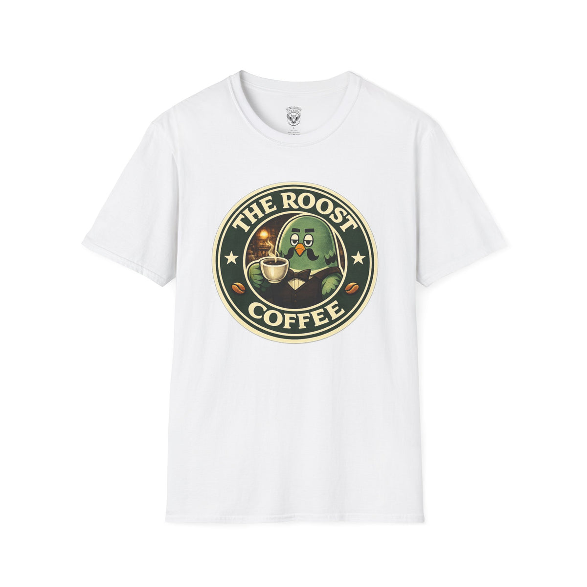 The Roost Coffee – Brewster Café Comfy Unisex Graphic T-Shirt