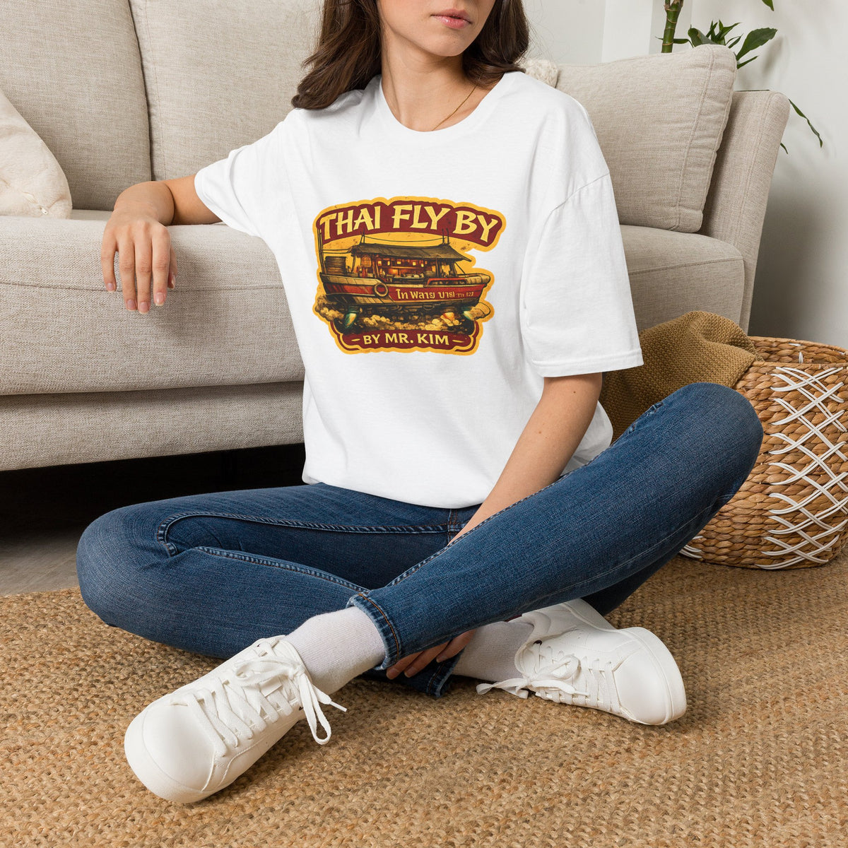 Thai Fly By Mr. Kim Unisex Ultra Soft T‑Shirt