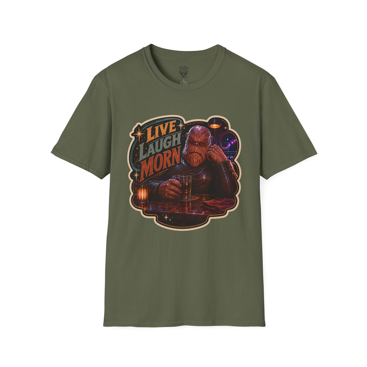 Live Laugh Morn - DS9 Unisex Extra Soft Graphic T-Shirt
